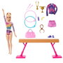 Barbie Coffret Gymnaste avec Poutre d'Équilibre et Accessoires