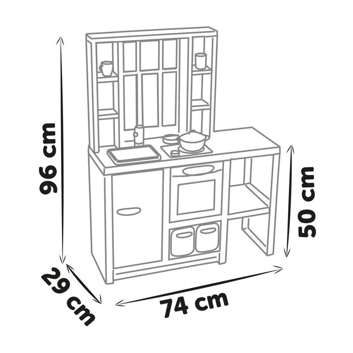 Pâte à modeler en argile Smoby Rose