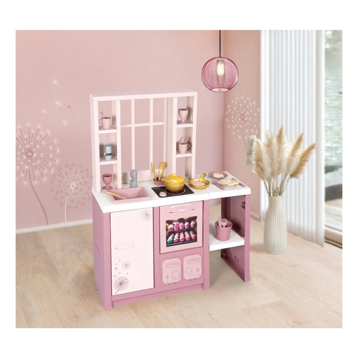 Smoby Cuisine Électronique Loft Rose