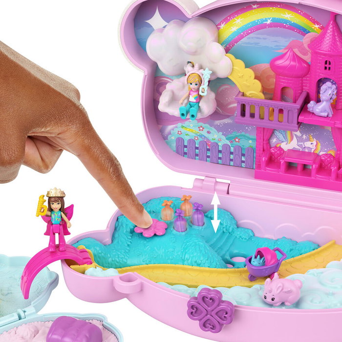 Polly Pocket Coffret 2 en 1 Lapin avec 2 figurines et 12 accessoires Polly Pocket Coffret 2 en 1 Lapin avec 2 figurines et 12 accessoires
