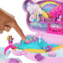Polly Pocket Coffret 2 en 1 Lapin avec 2 figurines et 12 accessoires