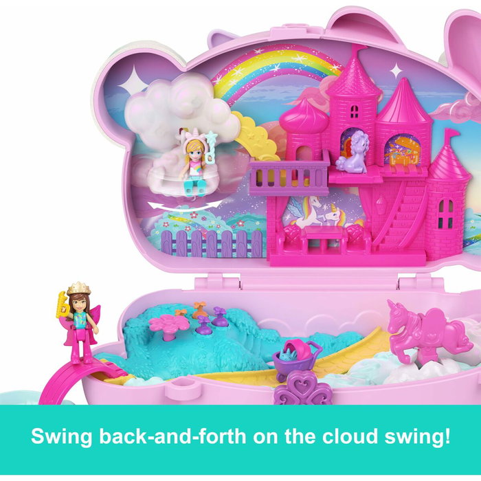 Polly Pocket Coffret 2 en 1 Lapin avec 2 figurines et 12 accessoires Polly Pocket Coffret 2 en 1 Lapin avec 2 figurines et 12 accessoires