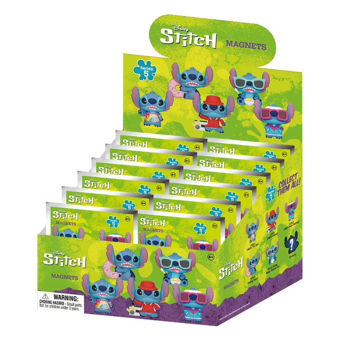 Lilo & Stitch Blind Pack présentoir aimants 3D Stitch Series 5 (12) Lilo & Stitch Blind Pack présentoir aimants 3D Stitch Series 5 (12)