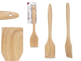 KINVARA Spatule de cuisine grande en bois de châtaignier
