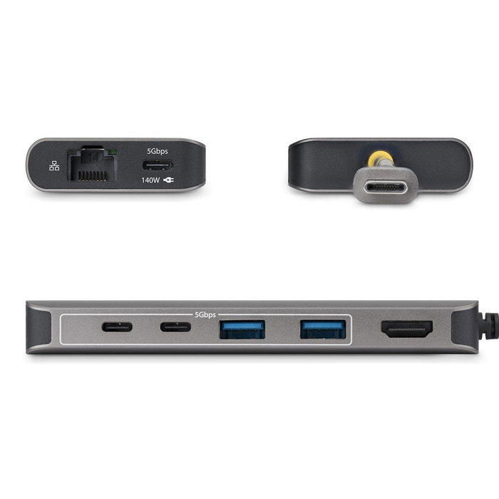 StarTech.com Mini Dock USB-C vers HDMI avec PD 140W, Gris