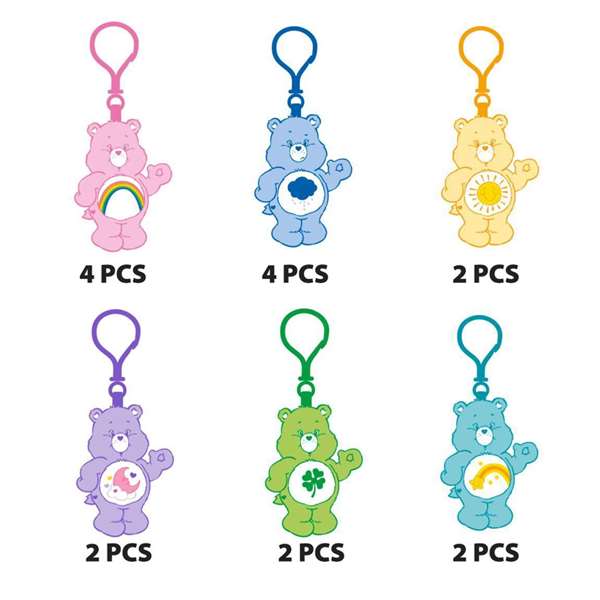 Cerdá Pince à sachets 16 pièces Care Bears T.Unica - Bleu - À partir de 3 ans Cerdá Pince à sachets 16 pièces Care Bears T.Unica - Bleu - À partir de 3 ans