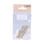 Edm Vis d'assemblage en laiton finition dorée, 4 pcs