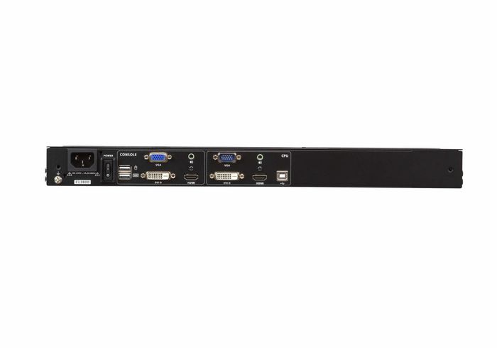 Aten CL3800 Console KVM LCD 18,5 pouces Full HD, USB, HDMI, DVI, VGA