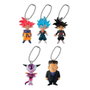 Bandai Lot de 50 Figurines Gashapon Dragon Ball pour Machine Distributrice