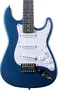 EKO Guitare Électrique Starter ST100 Format 3/4 Type Stratocaster Bleu Métallisé