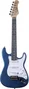EKO Guitare Électrique Starter ST100 Format 3/4 Type Stratocaster Bleu Métallisé