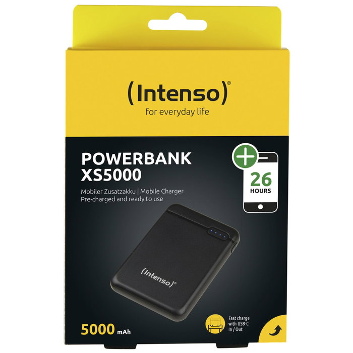 Intenso XS5000 Powerbank 5000 mAh Noir