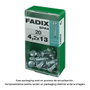Spax Vis à tôle autotaladrante Fadix 4,2x13mm tête ronde