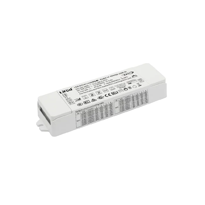 Lifud Driver 60W Sortie 15-54V 700-1500mA Dimable DALI/PUSH IP20 Lifud Driver 60W Sortie 15-54V 700-1500mA Dimable DALI/PUSH IP20