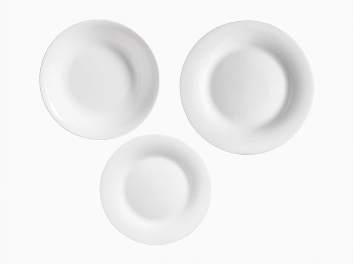 Vivalto Set de Vaisselle Opal Blanc 18 Pièces 26x27x17 cm (Set de 2) Vivalto Set de Vaisselle Opal Blanc 18 Pièces 26x27x17 cm (Set de 2)