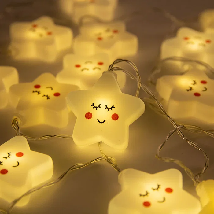 Guirlande LED Intérieure HO-XMAS-044-IP20-1,5M WW à Piles 1,5m