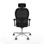Piqueras y Crespo Chaise de Bureau avec Appui-tête Jorquera 3D086G2 Violet