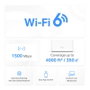 Mercusys Halo H60X Pack de 2 - Système Mesh Wi-Fi 6 AX1500