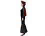 BigBuy Carnival Déguisement Vampiresse avec Robe Noire et Cape XS/S