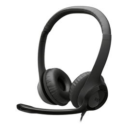 Logitech 981-001576 Casque avec Micro H390 Noir