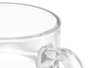 Vivalto Tasse à Café Apilable 90 ml en Verre Transparent 8x6,5x6 cm, Passe au Lave-Vaisselle (Set de 72)