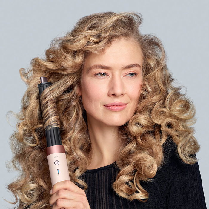 Dyson Airwrap Coanda Straight+Wavy Rose Gold et Rose