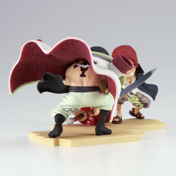Banpresto Figure Edward Newgate Vs Shanks World Collectable Log Stories One Piece 13cm