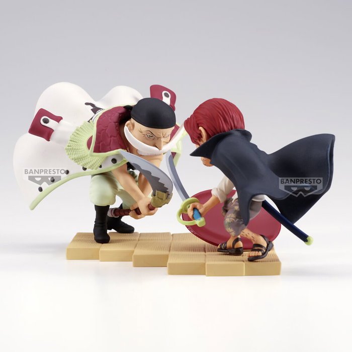 Banpresto Figure Edward Newgate Vs Shanks World Collectable Log Stories One Piece 13cm