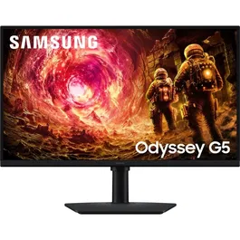 Samsung Odyssey G5 G50F - Écran PC Gamer 27" - WQHD (2560 x 1440) - 180Hz - Dalle IPS - 1ms - Pied Réglable en Hauteur et Inclinaison