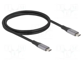 DELOCK Câble USB-C bidirectionnel 40Gbps 240W 1m