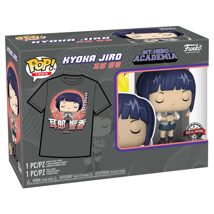 FUNKO Pop&Tee Jirou - My Hero Academy - Talla XL