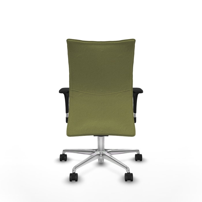 Piqueras Y Crespo Chaise Albacete Confidente, Vert Olive, Mécanisme Synchrone