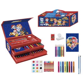 Cerdá Set de Papeterie de Coloriage Maletín Paw Patrol - Bleu foncé