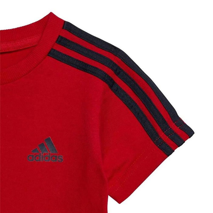 Ensemble de Vêtements Adidas 3Stripes Sport Set Rouge 36