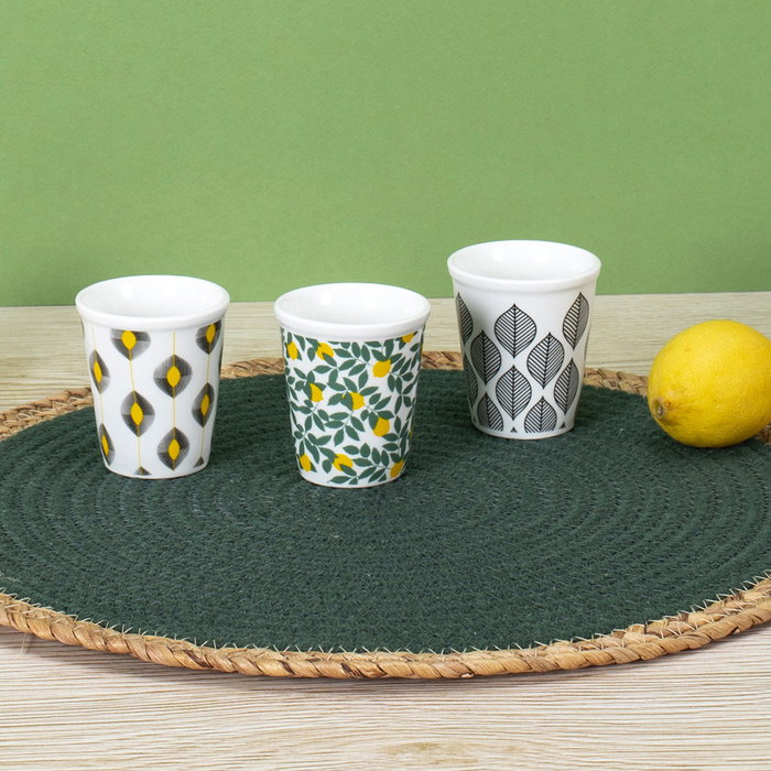 Home Deco Factory Tasse à espresso ZESTE 70 ml en grès
