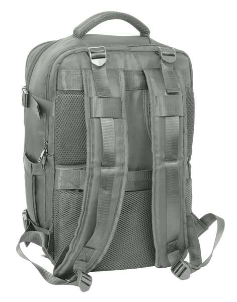 Safta Mochila de voyage cabine portable 15,6 pouces Real Madrid gris 29x44x19 cm pour ordinateur portable
