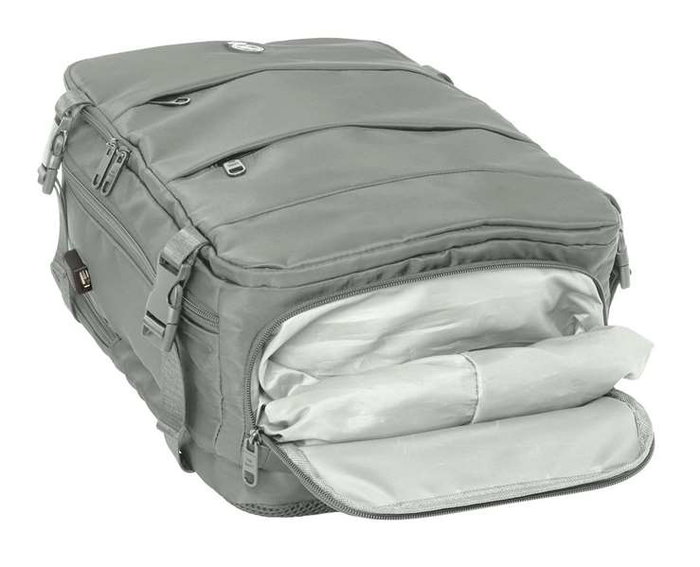 Safta Mochila de voyage cabine portable 15,6 pouces Real Madrid gris 29x44x19 cm pour ordinateur portable