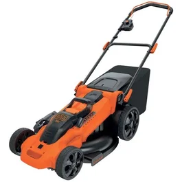 Black+Decker Tondeuse à Gazon Sans Fil CLMA4820L2-QW 36V avec 2 Batteries 2Ah, 48 cm, Fonctions Mulching, Éjection Latérale et Bac 50L