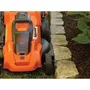 Black+Decker Tondeuse à Gazon Sans Fil CLMA4820L2-QW 36V avec 2 Batteries 2Ah, 48 cm, Fonctions Mulching, Éjection Latérale et Bac 50L