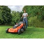 Black+Decker Tondeuse à Gazon Sans Fil CLMA4820L2-QW 36V avec 2 Batteries 2Ah, 48 cm, Fonctions Mulching, Éjection Latérale et Bac 50L