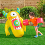 Bestway 52545 Sac de Boxe Gonflable Monstre 120 cm pour Enfant +3 Ans Intérieur et Jardin