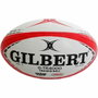 Gilbert Ballon de rugby d'entraînement GTR4000 - Taille 4 - Rouge et blanc