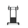 SMS - Support mobile sur roulettes avec boîte de rangement verrouillable, pour écrans jusqu'à 46" et 120 kg max - Noir