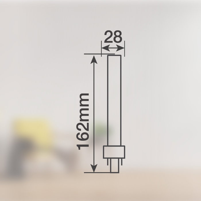 GSC Evolution Ampoule LED PL 9W G24 4000K