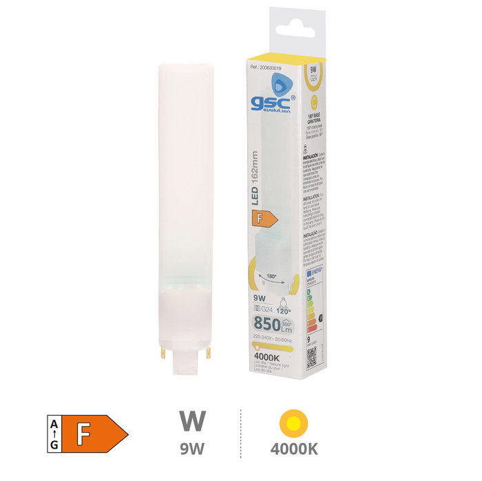 GSC Evolution Ampoule LED PL 9W G24 4000K