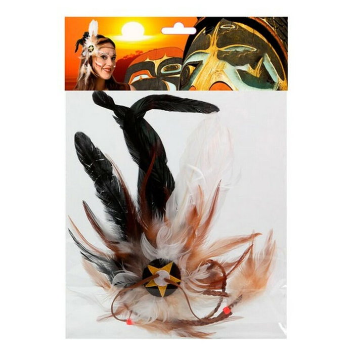 Parure de Cheveux 66990 Amérindien Parure de Cheveux 66990 Amérindien