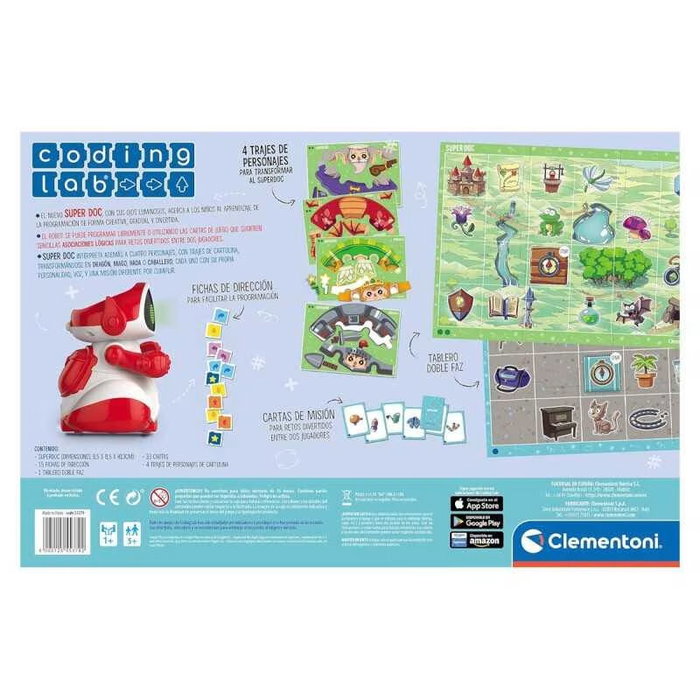 Clementoni Super DOC Robot Éducatif Clementoni Super DOC Robot Éducatif