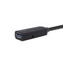 Adaptateur USB Aisens A105-0408 Noir 10 m USB 3.0