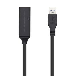 Adaptateur USB Aisens A105-0408 Noir 10 m USB 3.0