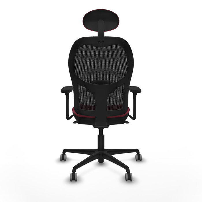Piqueras y Crespo Chaise de Bureau avec Appui-tête Jorquera 3D036G1 Bordeaux